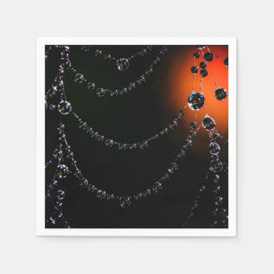 Serviette En Papier Bijoux Spiderweb serviettes