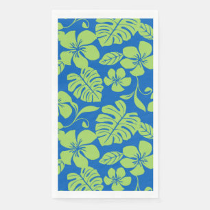 SERVIETTE EN PAPIER BIKINI ROSE (BLEU/VERT)