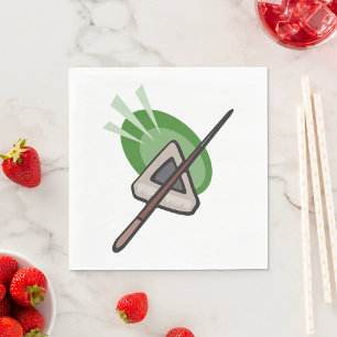 Serviette En Papier Billard