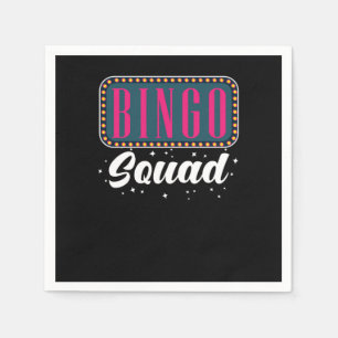 Serviette En Papier Bingo Joueur boules Lucky Nombre