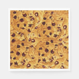 Serviette En Papier biscuits aux puces de chocolat