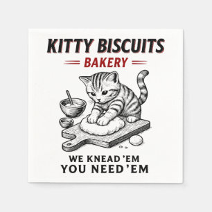 Serviette En Papier Biscuits Kitty Boulangerie