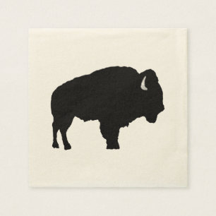 Serviette En Papier Bison américain