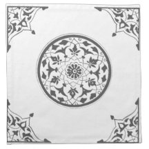 serviette en papier black edition cocktail 30X30