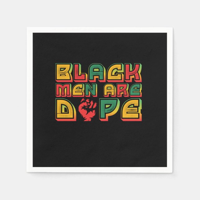 Serviette En Papier black_men_are_dope_01 (Devant)