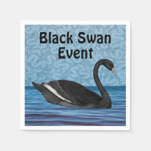 Serviette En Papier Black Swan, événement