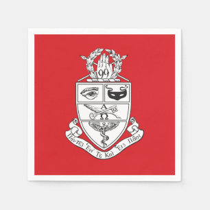 Serviette En Papier Blason de Kappa Psi
