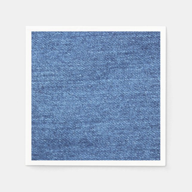 Serviette En Papier Bleu Blanc Refuser texture (Devant)