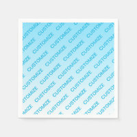 Bleu ciel (couleur changeable!) ombre et motif de