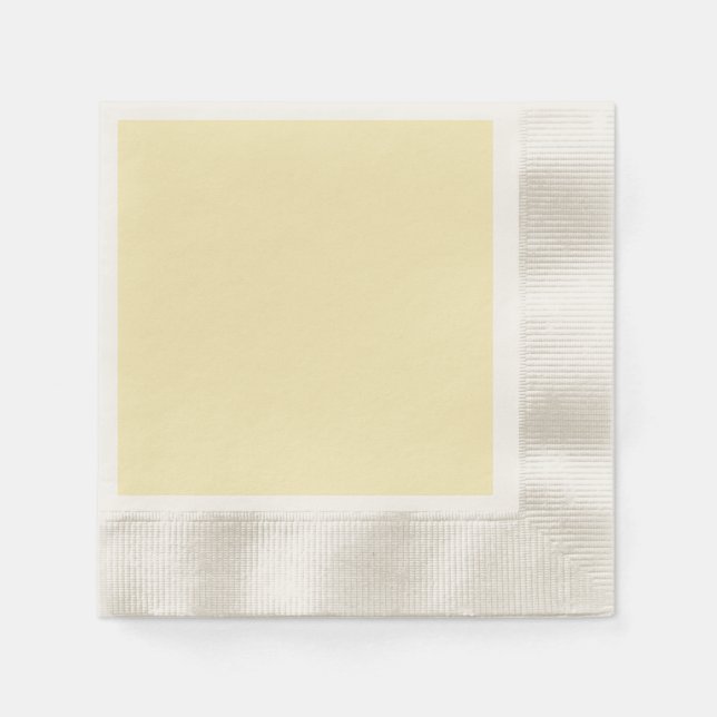 Serviette En Papier Bleu (couleur solide) (Devant)
