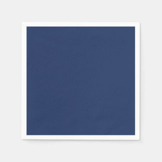 Serviette En Papier Bleu de minuit