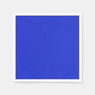 Serviette En Papier Bleu perse