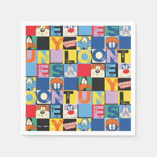 Serviette En Papier Blocs de contrôle de caractères LOONEY TUNES™