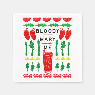 Serviette En Papier Bloody Mary Bev Naps