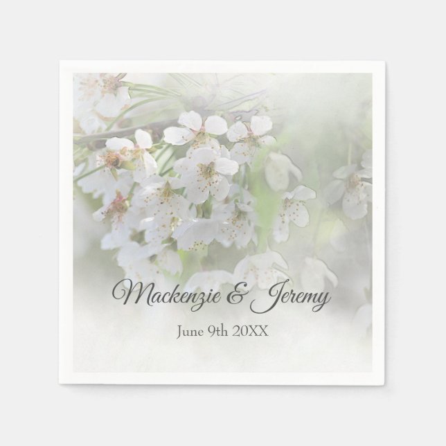 Serviette En Papier Blossoms Dreamy (Devant)