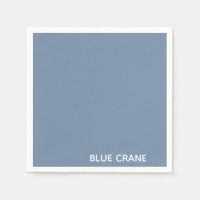 Blue Crane bleu color