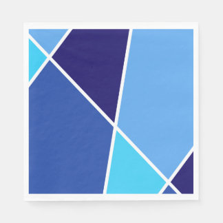 Serviette En Papier Blue JanaiCreates Color Collection Paper Napkins