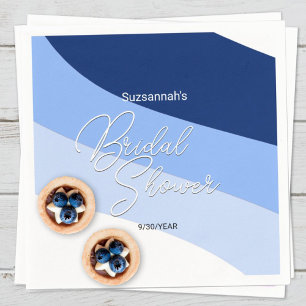 Serviette En Papier Blues Marine Carolina Robins Oeuf Flux horizontaux