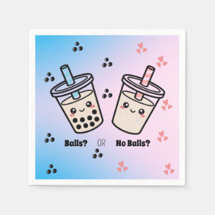 Serviette En Papier Boba ou pas de Boba? Révélation du sexe du bébé p