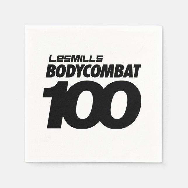 Serviette En Papier BODYCOMBAT 100 Cocktail serviettes (Devant)