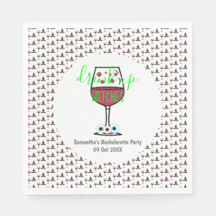 Serviette En Papier Boire des sorcières Halloween Bachelorette