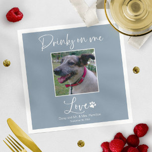 Serviette En Papier Boissons Sur Moi Photo De Compagnie Animale Callig