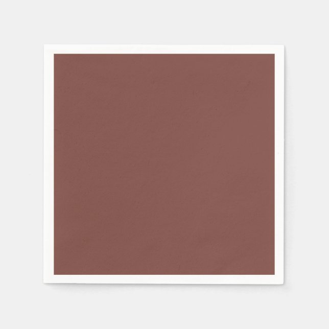 Serviette En Papier Bole (couleur solide) (Devant)