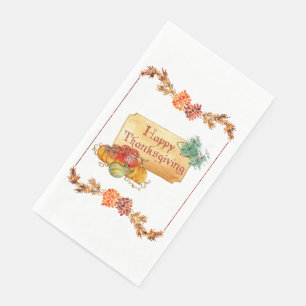 Serviette En Papier bon thanksgiving