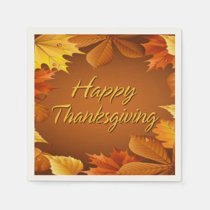 SERVIETTE EN PAPIER BON THANKSGIVING 1