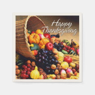Serviette En Papier Bon thanksgiving 12 Option