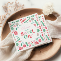 Bonbons de Noël Douce Première Première Anniversai