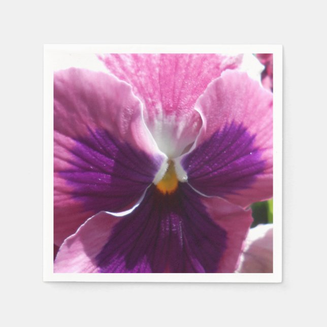 Serviette En Papier Bonheur (Devant)