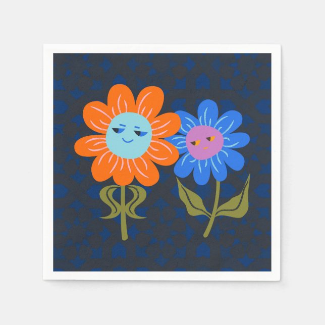 Serviette En Papier Bonheur marocain (Devant)