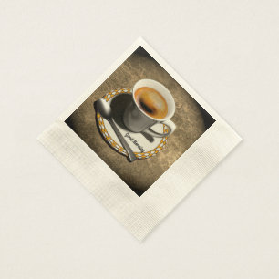 Serviette En Papier Bonjour, bon café