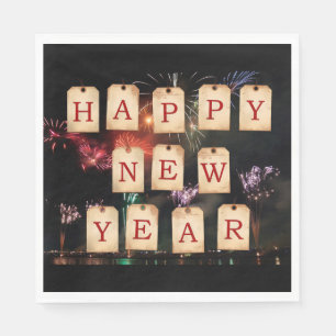 Serviette En Papier Bonne année