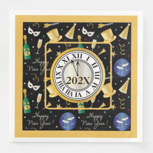 Serviette En Papier Bonne année annuelle