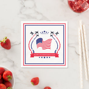 Serviette En Papier Bonne fête de l'Indépendance fournitures