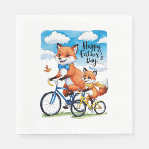 Serviette En Papier Bonne Fête des pères