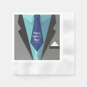 Serviette En Papier Bonne Fête des pères