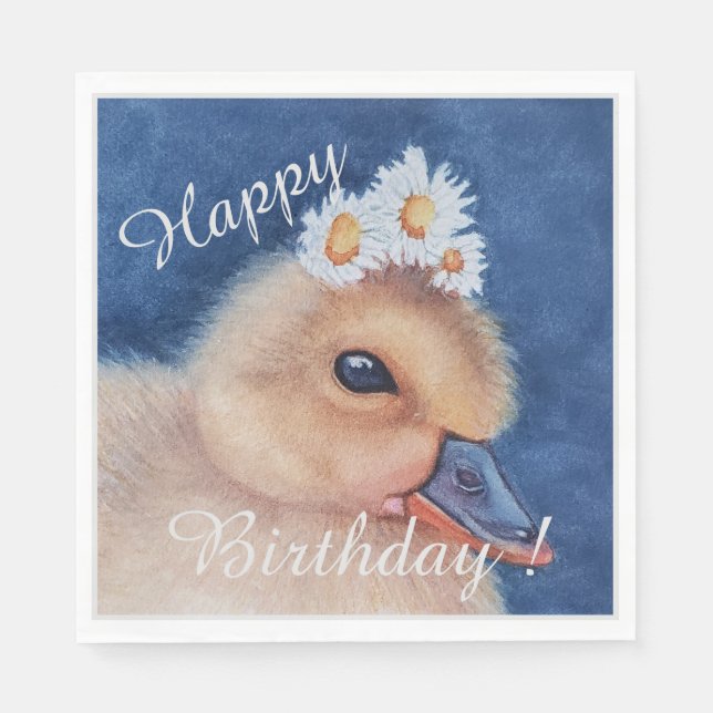 Serviette En Papier Bonne fête du 3e anniversaire (Devant)