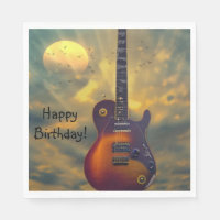 Bonne Guitare électrique d'anniversaire