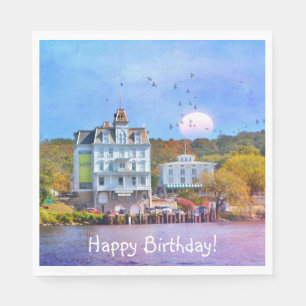 Serviette En Papier Bonne Opéra Goodspeed anniversaire