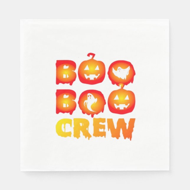 Serviette En Papier Boo Boo Crew T-Shirt surdimensionné (Devant)