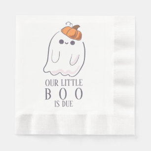 Serviette En Papier Boo est due coutume fantôme citrouille serviettes