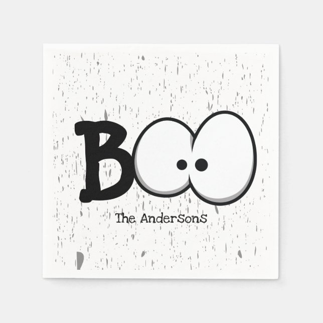 Serviette En Papier Book Crazy Eyes (Devant)