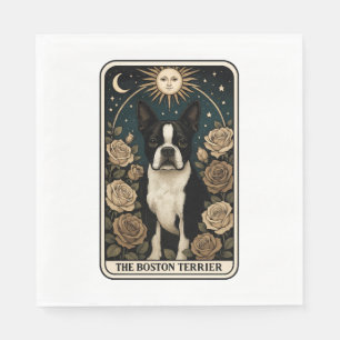 Serviette En Papier Boston Terrier