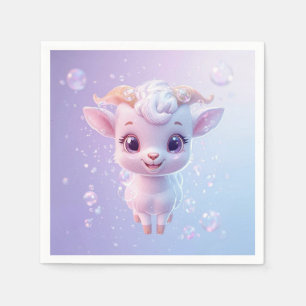 Serviette En Papier Bouc à bulle