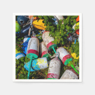 Serviette En Papier Bouées de homard du Maine