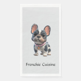 Serviette En Papier Bouledogue français
