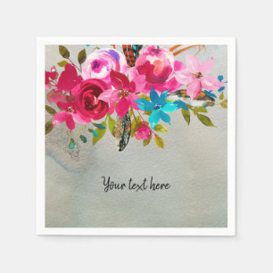 Serviette En Papier Bouquet de fleurs pour toutes les occasions